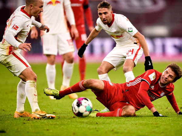 Bayern y Leipzig firman un espectacular empate