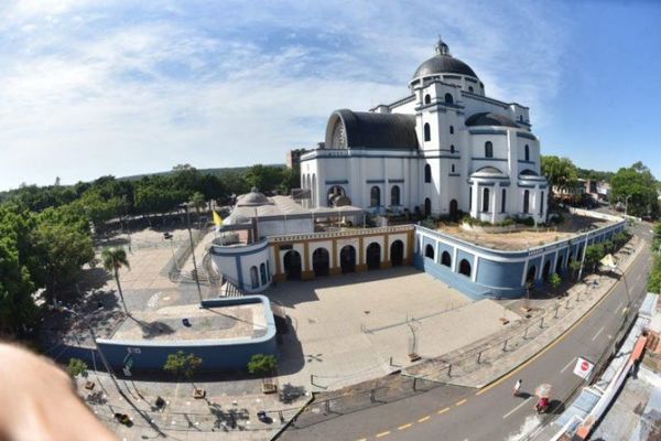 Establecen Fase 0 en Caacupé a 300 metros a la redonda de la Basílica