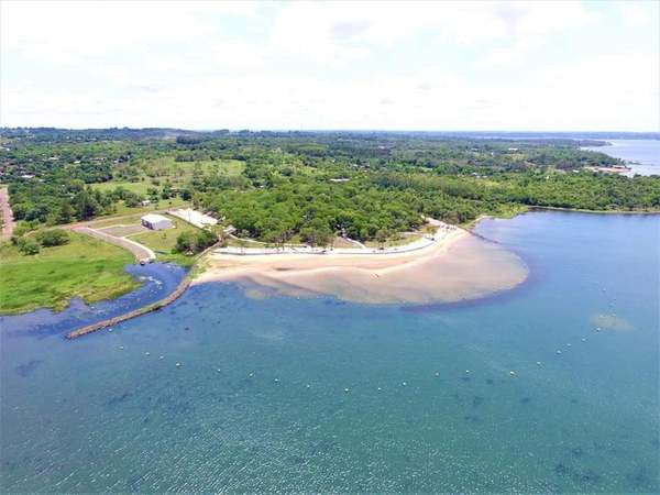 INTENDENTE DE SAN JUAN DEL PNÁ RECEPCIONÓ OBRAS EN LA PLAYA ECOLÓGICA MUNICIPAL
