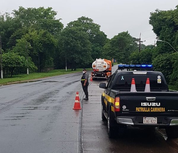 Patrulla Caminera inició operativo de control en Caacupé y alrededores | .::Agencia IP::.