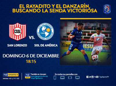 San Lorenzo y Sol de América, con obligación de ganar