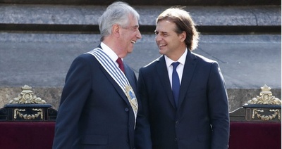 Lacalle Pou: Vázquez "sirvió a su país y en base al esfuerzo obtuvo logros importantes" - ADN Digital