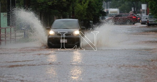 La Nación / Asunción sólo cuenta con el 23% de cobertura de desagüe pluvial