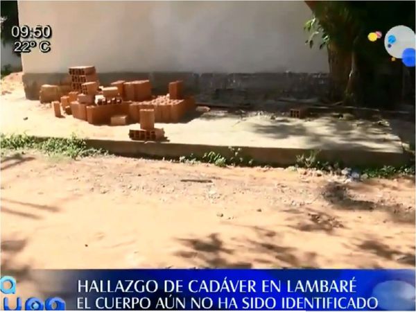 Hallan cadáver de una mujer en Lambaré