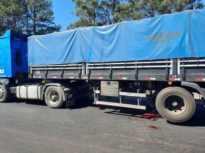 TRABAJADOR FALLECE ARROLLADO SOBRE RUTA N° 1. 