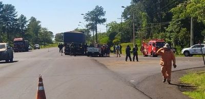 Obrero que guiaba el tránsito muere arrollado por camión - Nacionales - ABC Color