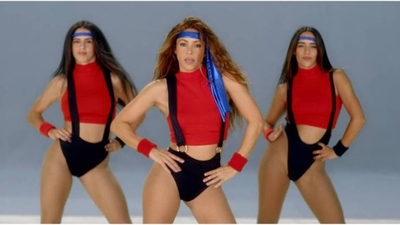 HOY / Shakira se convierte en una "skater" para "Girl Like Me" con Black Eyed Peas