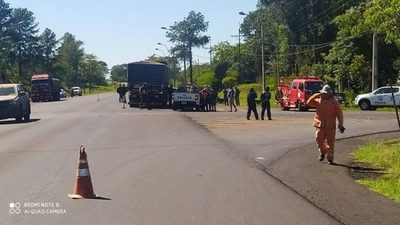 Itapúa: obrero fallece arrollado por un camión