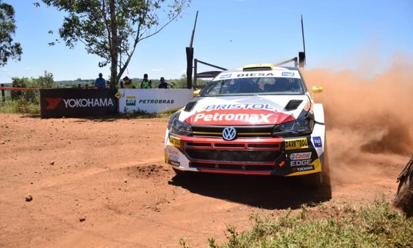 Gustavo Saba, el ganador del Rally de Carmen del Paraná