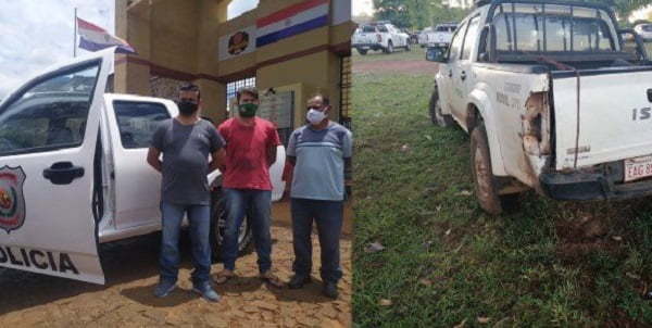 Presos del penal de Itapúa reparan patrullera de la Policía - Noticiero Paraguay