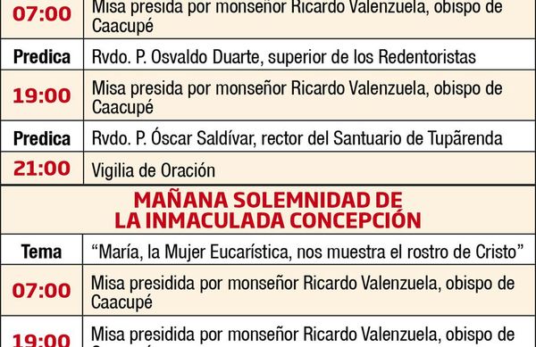 Mons. Valenzuela pide que Gobierno permita a fieles rendir culto a Dios - Nacionales - ABC Color