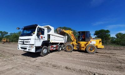 Ruta Pilar-Alberdi, ejecutan trabajos en el tramo uno