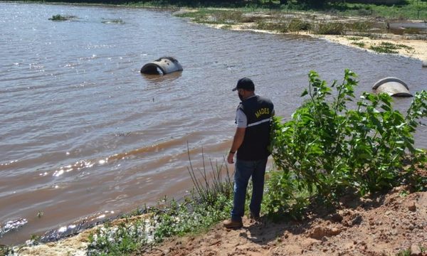 Técnicos del MADES verificaron situación de la Laguna Cerro