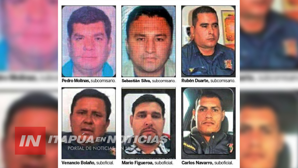 SEIS POLICÍAS ENFRENTARÁN JUICIO POR SUPUESTA PROTECCIÓN A UN JEFE NARCO