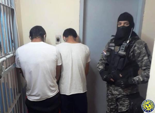 Grupo Lince captura a motochorros en Areguá •