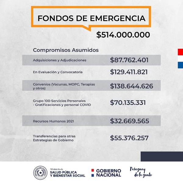 Fondos COVID-19 para salud serán ejecutados totalmente - El Trueno