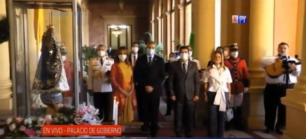 Histórica visita de la Virgen de Caacupé al Palacio de López | Noticias Paraguay