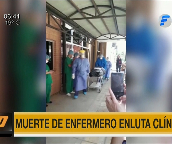 Muerte de enfermero por Covid-19 enluta al Hospital de Clínicas