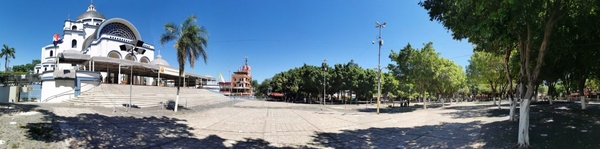 La víspera en Caacupé con calles vacías y ninguna actividad comercial - ADN Digital