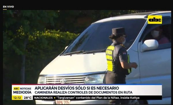 Caacupé: Caminera hará desvíos sólo si es necesario - Nacionales - ABC Color