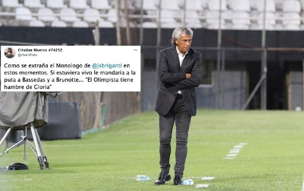 Crónica / Extrañan monólogo de Sosa Brigante para que cañee al DT del Olimpia