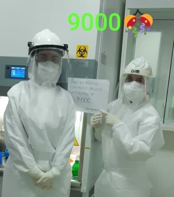 9.000 muestras procesadas en laboratorio Covid de Alto Paraná