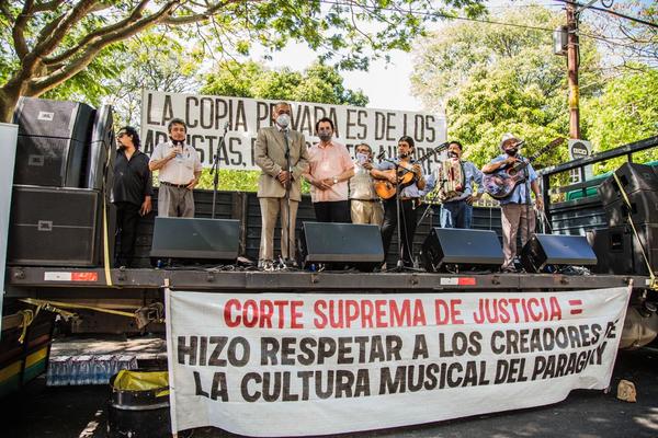 Autores Paraguayos ganan pulseada a empresa privada por derecho autoral » San Lorenzo PY