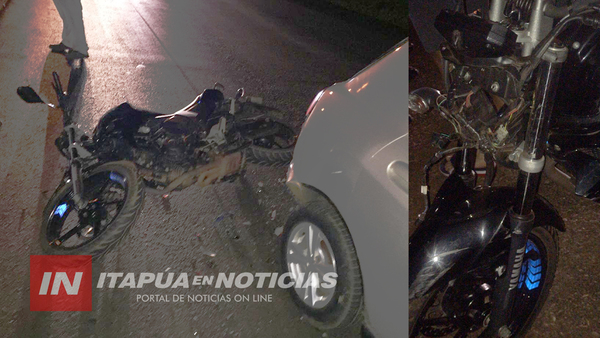 BUSCAN A INVOLUCRADO EN ACCIDENTE DE TRÁNSITO SOBRE RUTA N° 1 QUE HUYÓ DEL LUGAR