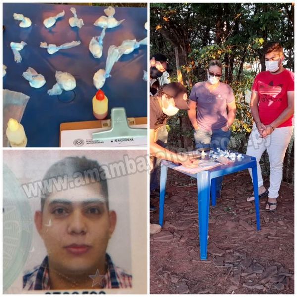 Capturan a delivery de cocaína al menudeo en PJC