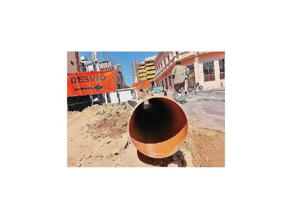 Realizan obras cloacales en Asunción durante esta semana