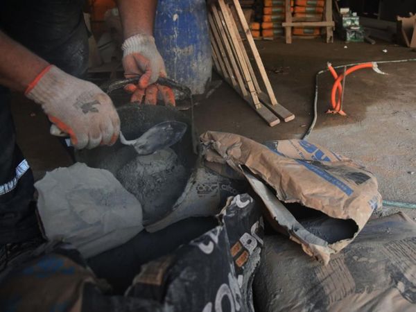 Advierten grave problema con cemento escaso y caro