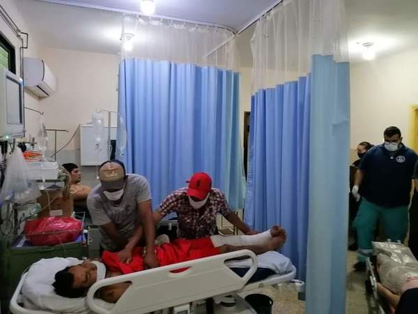 Concepción: Hospital del IPS nuevamente colapsado de accidentados