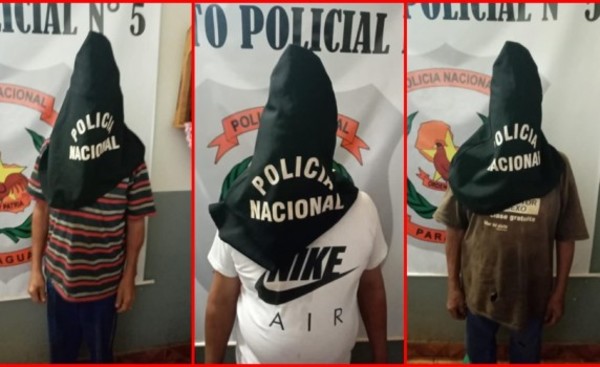 Vaciaron una vivienda pero fueron descubiertos por la víctima