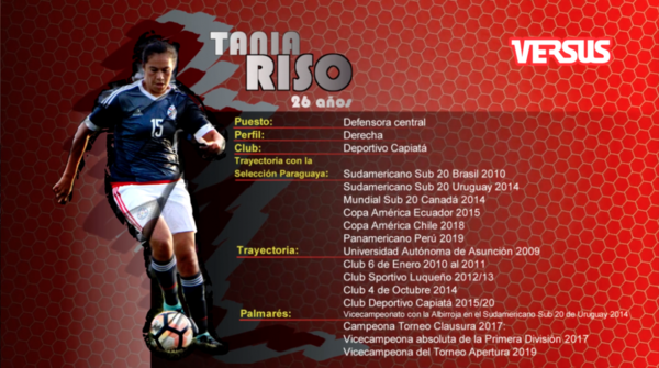 Tania Riso: la triple faceta de una histórica gladiadora del fútbol paraguayo