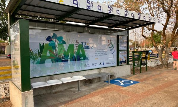 Inaugurarán modernos refugios sustentables para pasajeros del transporte público