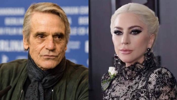 HOY / Jeremy Irons se une a Lady Gaga en la película "Gucci" de Ridley Scott