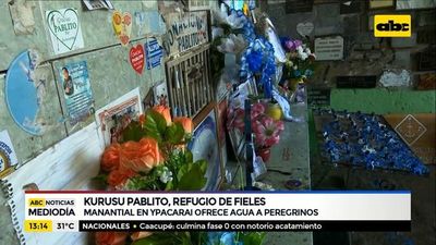 Kurusu Pablito, refugio de fieles peregrinos - ABC Noticias - ABC Color