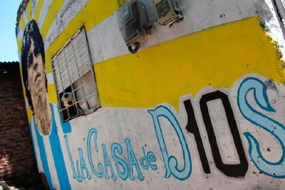 Calle en Villa Fiorito tendrá el nombre de Diego Maradona