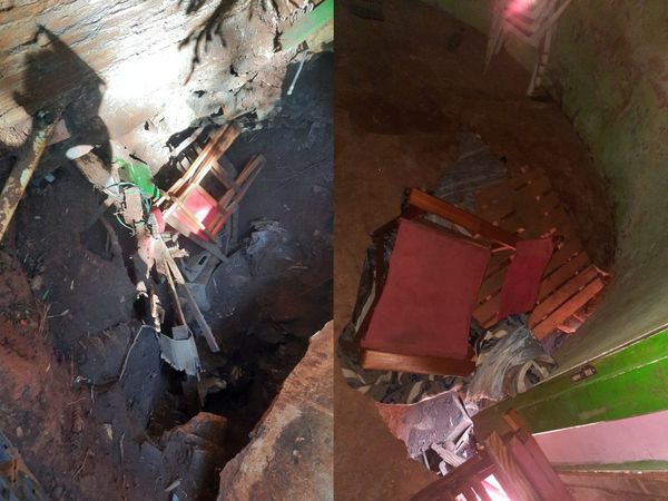 Investigan túnel hallado en vivienda de mujer desaparecida en Luque