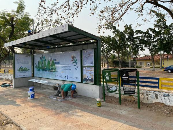 En Capital y área metropolitana inauguran mañana 30 refugios para pasajeros - ADN Digital