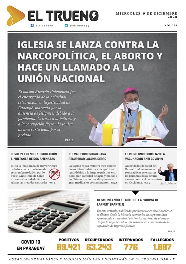 E-paper 09 de Diciembre 2020 - El Trueno