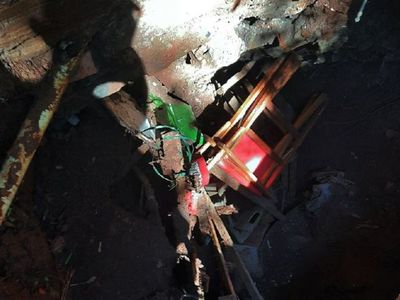Continúa búsqueda de una mujer en Luque y verifican fosa de 9 metros en su vivienda