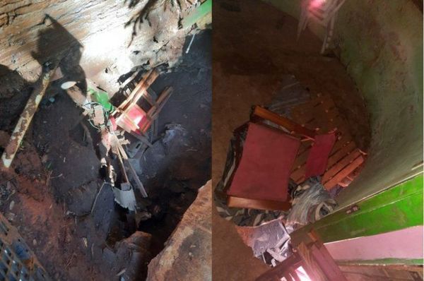 Investigan túnel hallado en vivienda de mujer desaparecida en Luque