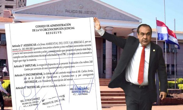 Mafia de Elio Cabral se queda con otro millonario negociado en el Palacio de Justicia de C. del Este – Diario TNPRESS