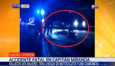 Conductor ebrio arrolló y mató a dos bomberas voluntarias