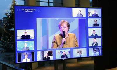 Ángela Merkel conversa con ciudadanos vía web - El Trueno