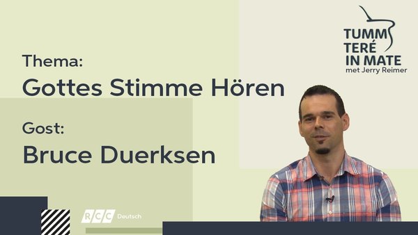 Tumm Tere in Mate | Gottes Stimme Hören | RCC 2020