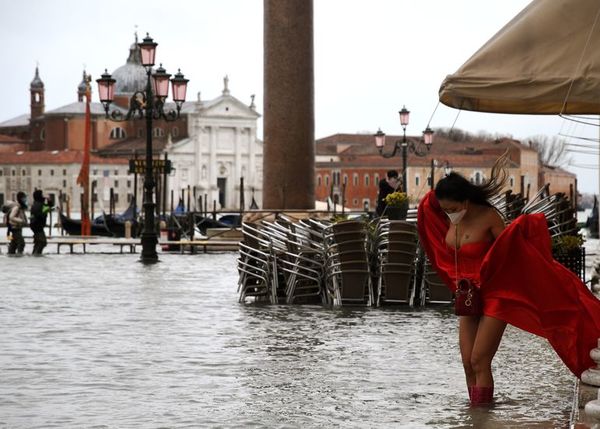 Tras fallar, activan el sistema de diques de Venecia para las inundaciones - Mundo - ABC Color
