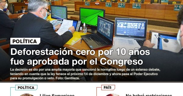 La Nación / LN PM: Las noticias más relevantes de la siesta del 9 de diciembre