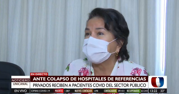 Coronavirus: Hospitales privados reciben a pacientes del sector público